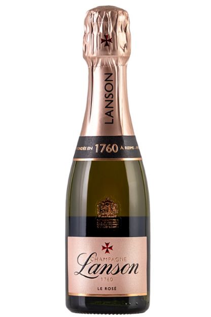Pilt Champagne Lanson Rose Label Brut 12,5% 0,2L 