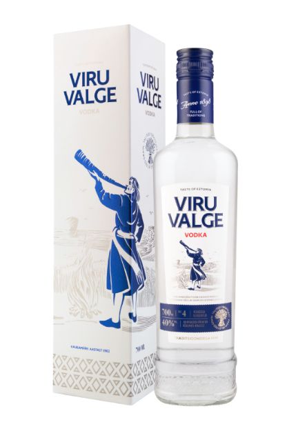 Viru Valge 40% 0,7 l kinkekarbis 