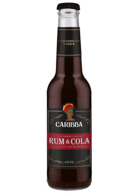 Caribba Rum & Cola 4,5% 0,275l 