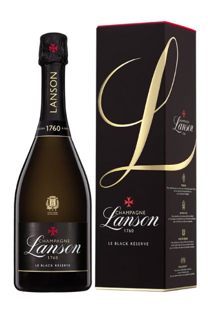 Pilt Champagne Lanson Black Reserve Brut 12,5% 0,75L *karbis