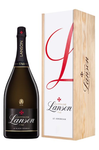 Pilt Champagne Lanson Black Label Brut 12,5% 3,0L *puitkastis