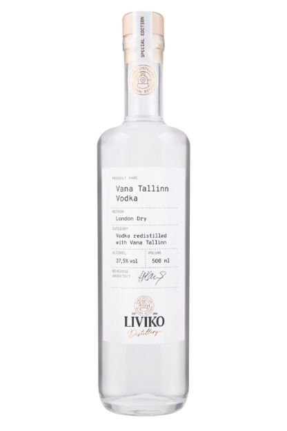 Pilt Vana Tallinn Vodka 37,5% 0,5 l 