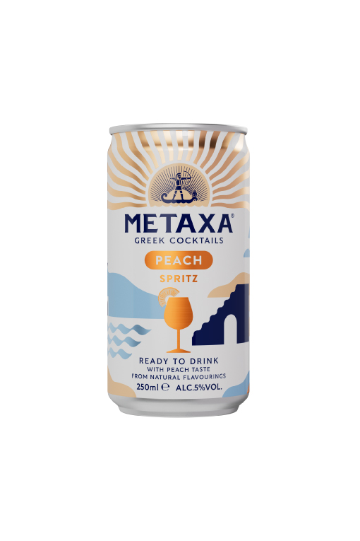 Metaxa Peach Spritz 5% 0,25L Purk kampaania BB 04.2026 