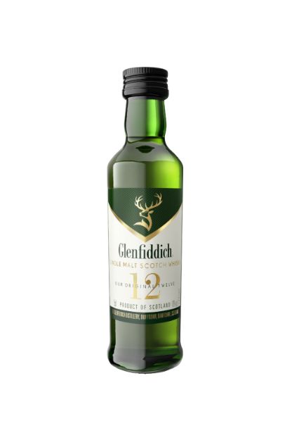 Glenfiddich 12YO Single Malt 40% 0,05L 