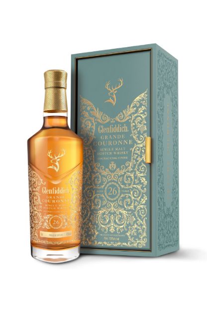 Pilt Glenfiddich 26YO Grande Couronne 43,8% 0,7L Karbis 