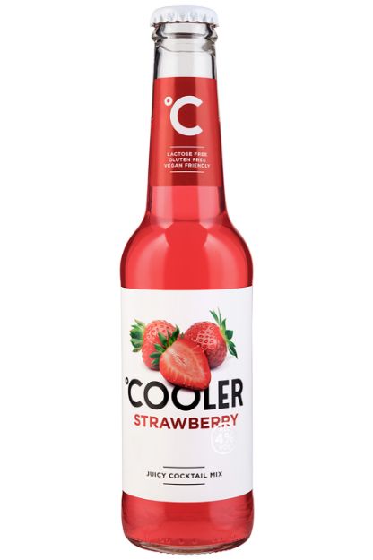 Cooler Strawberry 4% 0,275 l 