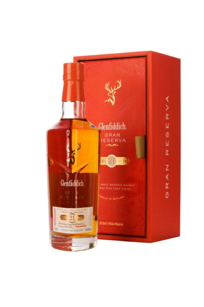 Pilt Glenfiddich 21YO Gran Reserva 40% 0,7L Karbis 
