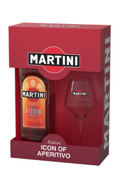 Pilt Martini Fiero 15% 1,0L Klaasiga 