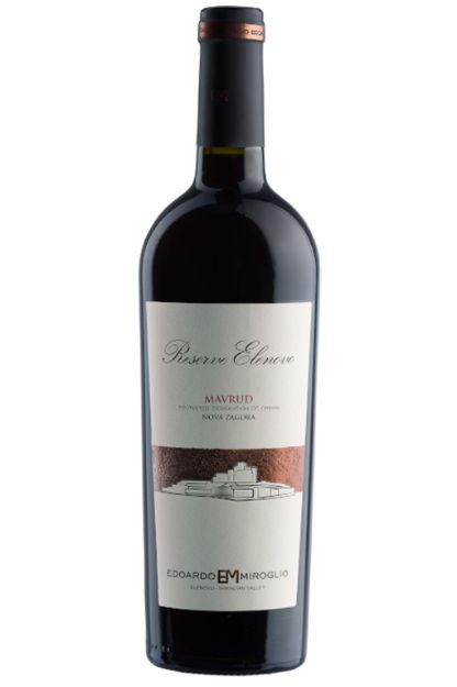 Pilt Edoardo Miroglio Reserve Elenovo Mavrud 14%  0,75L 