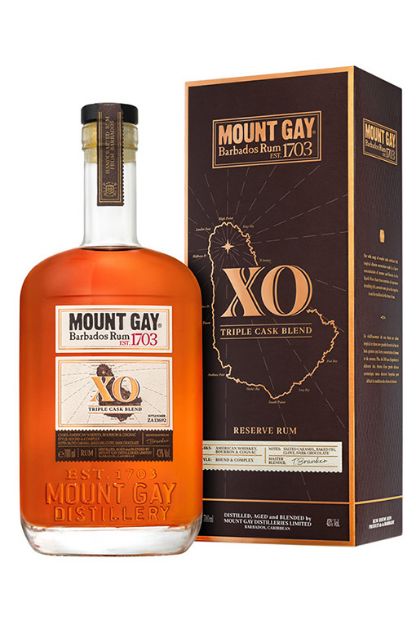 Pilt Mount Gay XO 43% 0,7L Karbis 