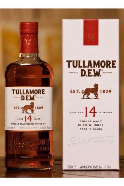 Pilt Tullamore Dew 14YO Single Malt 41,3% 0,7L Karbis 