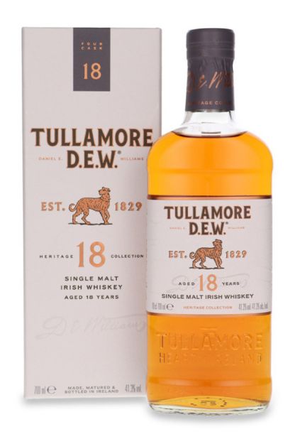 Tullamore Dew 18YO Single Malt 41,3% 0,7L Karbis 