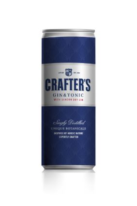 Crafter's London Dry Gin & Tonic 5,5% 0,250 l