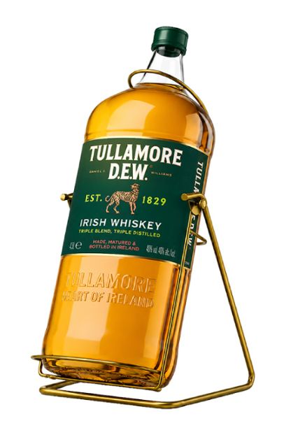 Pilt Tullamore Dew 40% 4,5L Kiigega 