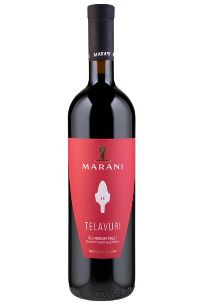 Pilt Marani Telavuri Medium Sweet Red 11,5% 0,75L 