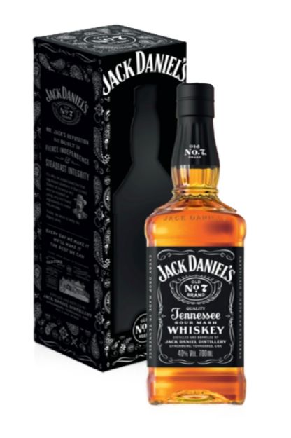 Jack Daniel's Tennessee Whiskey 40% 0,7L Karbis 