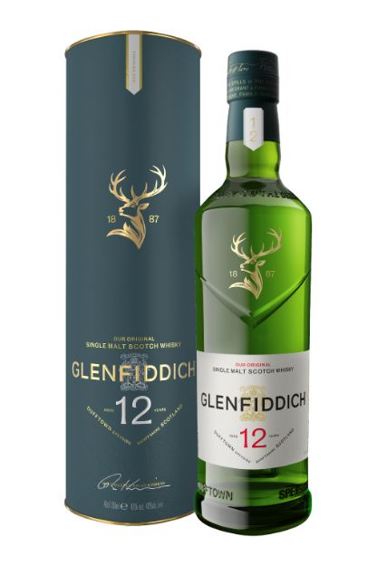 Pilt Glenfiddich 12YO Single Malt 40% 0,7L Tuub 