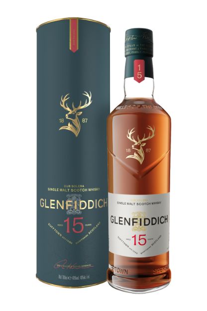Pilt Glenfiddich 15YO Single Malt 40% 0,7L Tuub 