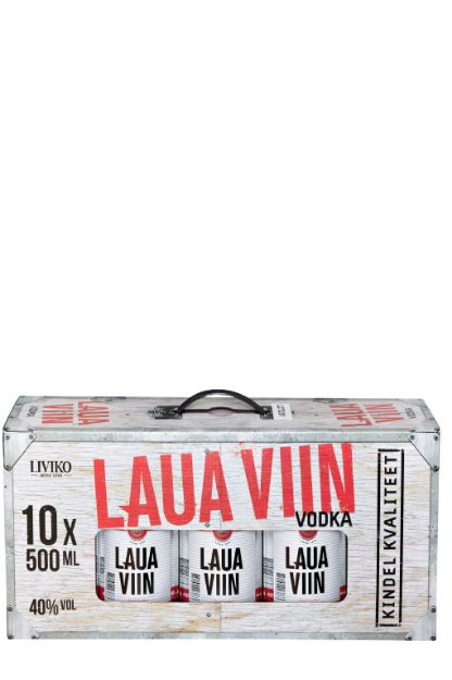 Pilt Laua Viin 40% 0,5 L Pet kohver 